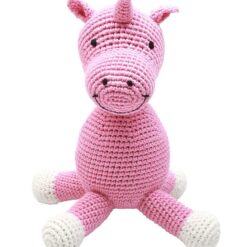 NatureZoo Bamse - Frøken Enhjørning - 18 cm - Pink